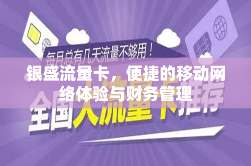 银盛流量卡，便捷的移动网络体验与财务管理