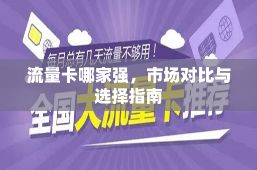 流量卡哪家强，市场对比与选择指南