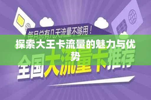 探索大王卡流量的魅力与优势