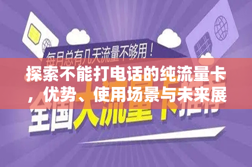 探索不能打电话的纯流量卡，优势、使用场景与未来展望