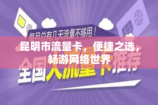 昆明市流量卡，便捷之选，畅游网络世界