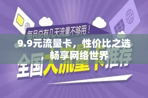 9.9元流量卡，性价比之选，畅享网络世界