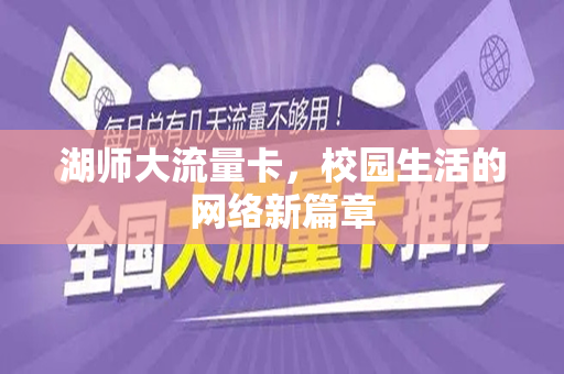 湖师大流量卡，校园生活的网络新篇章
