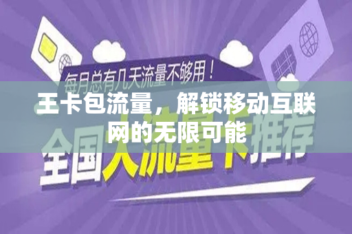 王卡包流量，解锁移动互联网的无限可能