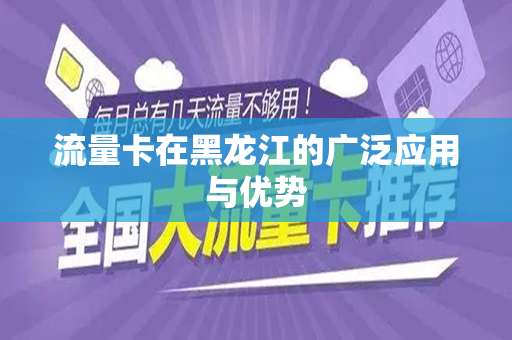 流量卡在黑龙江的广泛应用与优势