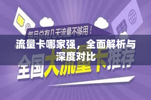 流量卡哪家强，全面解析与深度对比