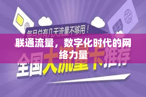 联通流量，数字化时代的网络力量