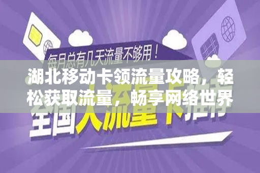 湖北移动卡领流量攻略，轻松获取流量，畅享网络世界