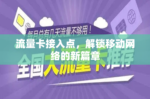 流量卡接入点，解锁移动网络的新篇章