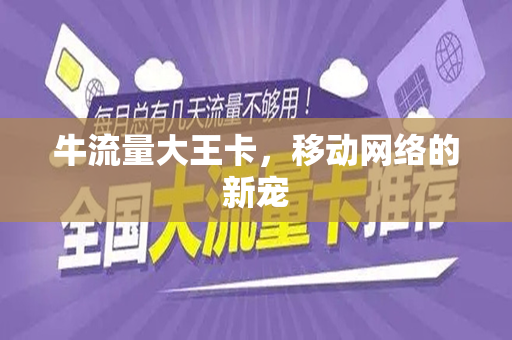 牛流量大王卡，移动网络的新宠