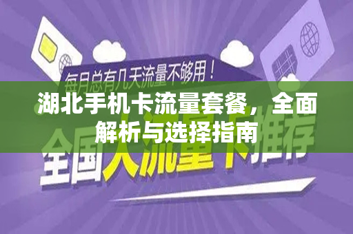 湖北手机卡流量套餐，全面解析与选择指南