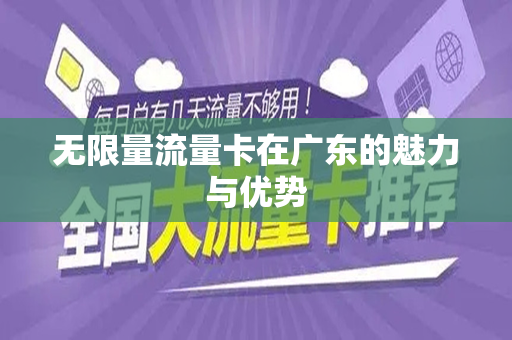 无限量流量卡在广东的魅力与优势