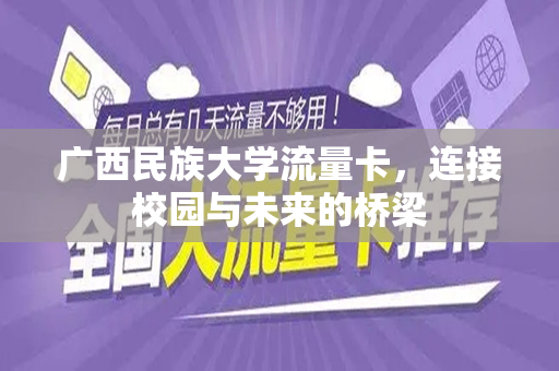 广西民族大学流量卡，连接校园与未来的桥梁