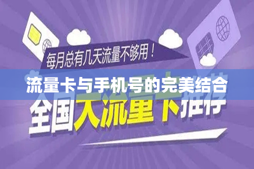 流量卡与手机号的完美结合