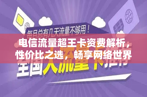 电信流量超王卡资费解析，性价比之选，畅享网络世界