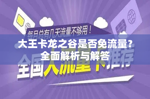 大王卡龙之谷是否免流量？全面解析与解答