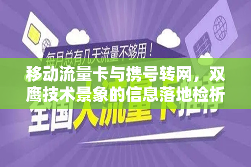 移动流量卡与携号转网，双鹰技术景象的信息落地检析