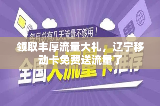 领取丰厚流量大礼，辽宁移动卡免费送流量了
