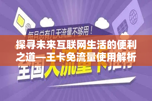 探寻未来互联网生活的便利之道—王卡免流量使用解析