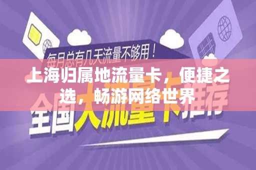 上海归属地流量卡，便捷之选，畅游网络世界