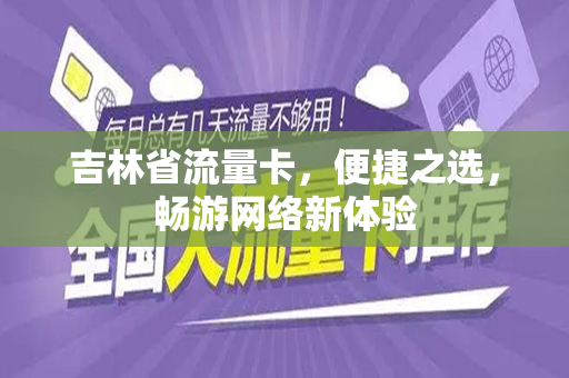 吉林省流量卡，便捷之选，畅游网络新体验