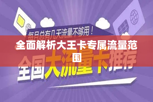 全面解析大王卡专属流量范围