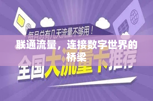 联通流量，连接数字世界的桥梁