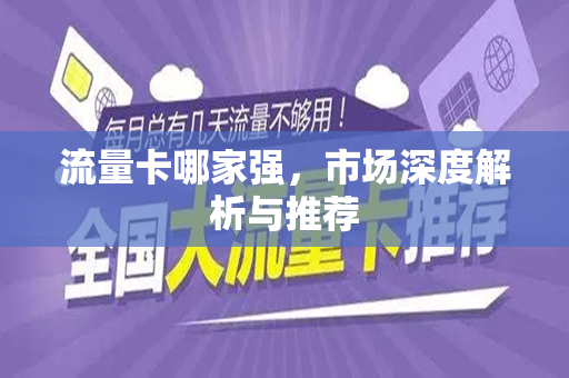 流量卡哪家强，市场深度解析与推荐