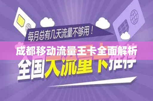 成都移动流量王卡全面解析