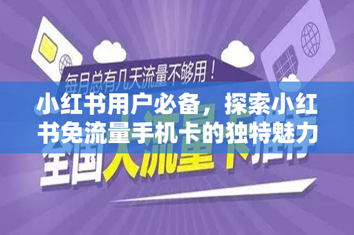 小红书用户必备，探索小红书免流量手机卡的独特魅力