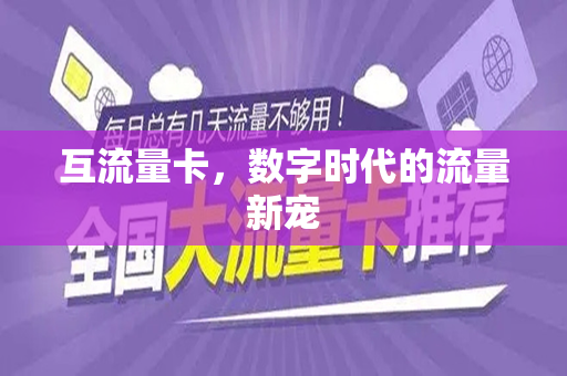 互流量卡，数字时代的流量新宠
