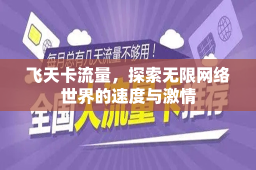 飞天卡流量，探索无限网络世界的速度与激情