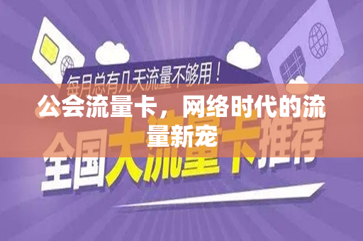 公会流量卡，网络时代的流量新宠