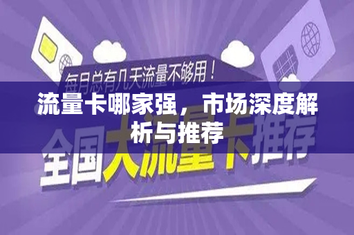 流量卡哪家强，市场深度解析与推荐