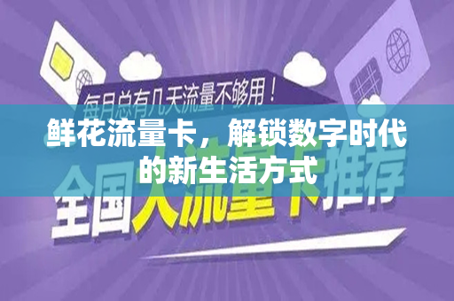 鲜花流量卡，解锁数字时代的新生活方式