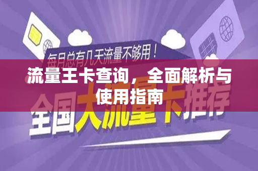 流量王卡查询，全面解析与使用指南