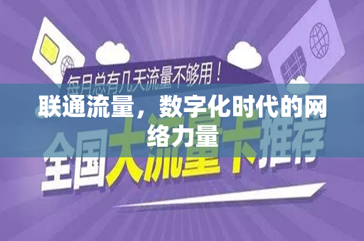 联通流量,数字化时代的网络力量