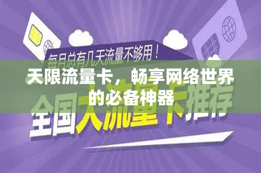 天限流量卡，畅享网络世界的必备神器