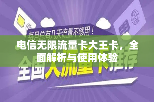 电信无限流量卡大王卡，全面解析与使用体验