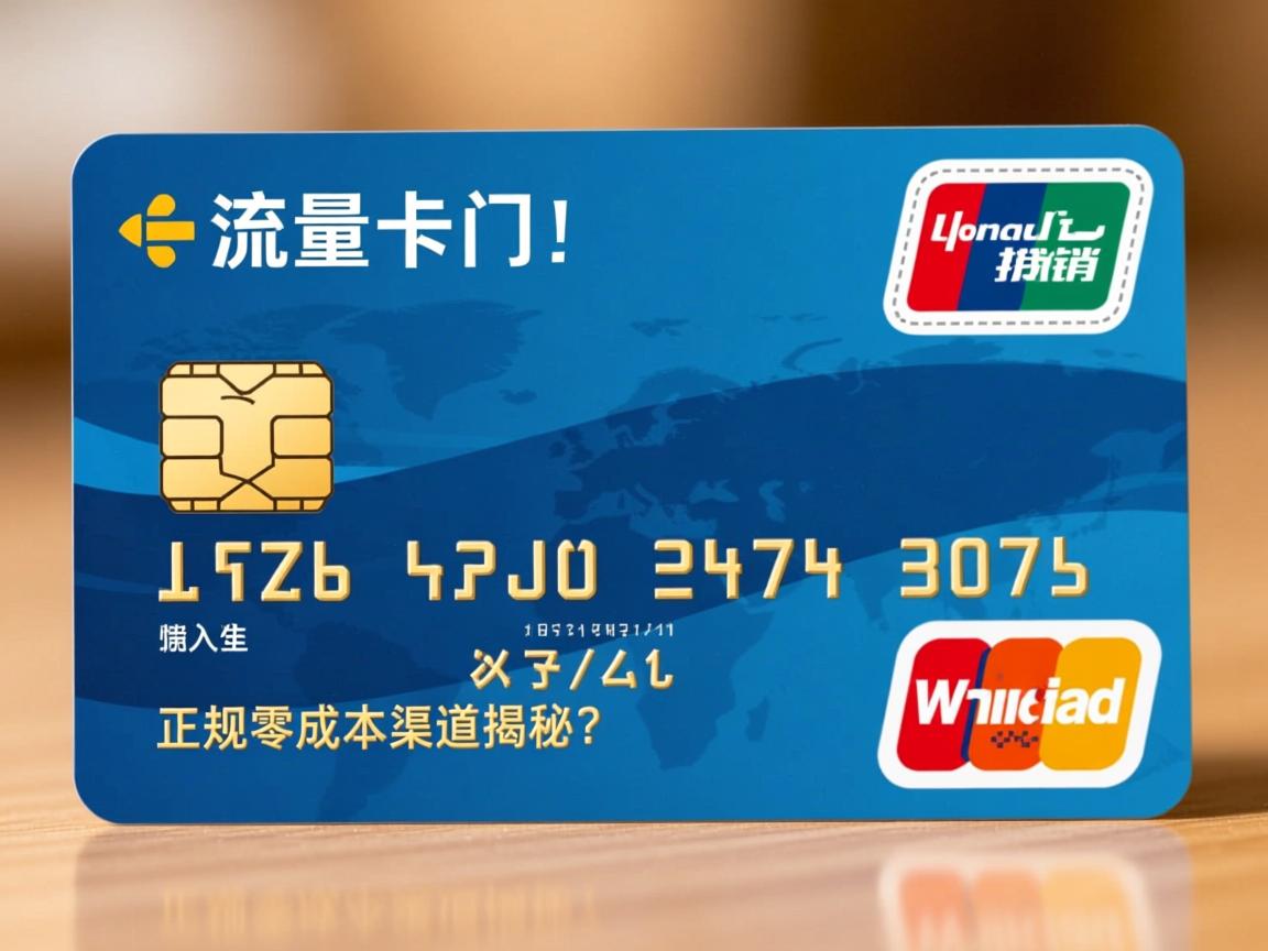 流量卡销售如何快速入门,代理商怎么找,正规零成本渠道揭秘?