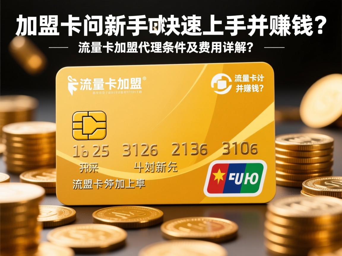 流量卡加盟新手如何快速上手并赚钱？_流量卡加盟代理条件及费用详解？