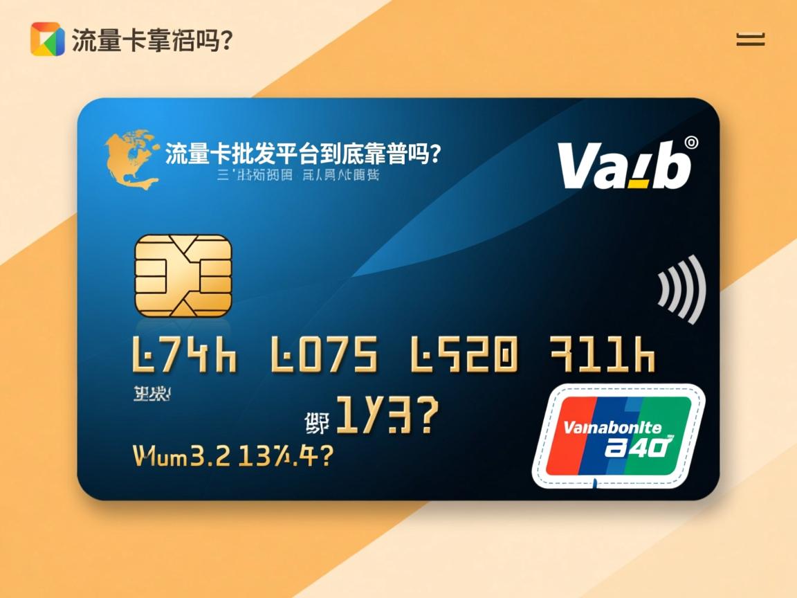 流量卡批发平台到底靠谱吗？