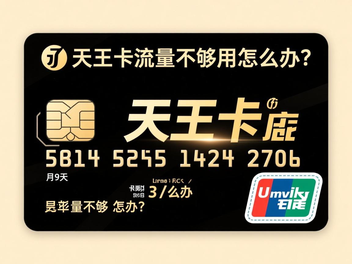天王卡流量不够用怎么办？