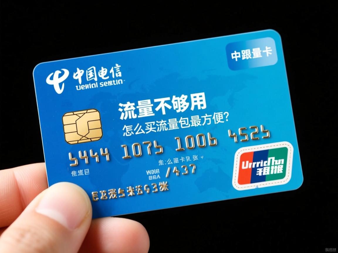 电信卡流量不够用，怎么买流量包最方便？
