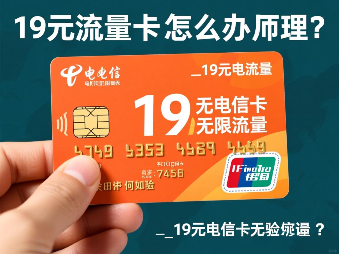 19元电信卡无限流量卡怎么办理？_19元电信卡无限流量卡使用体验如何？