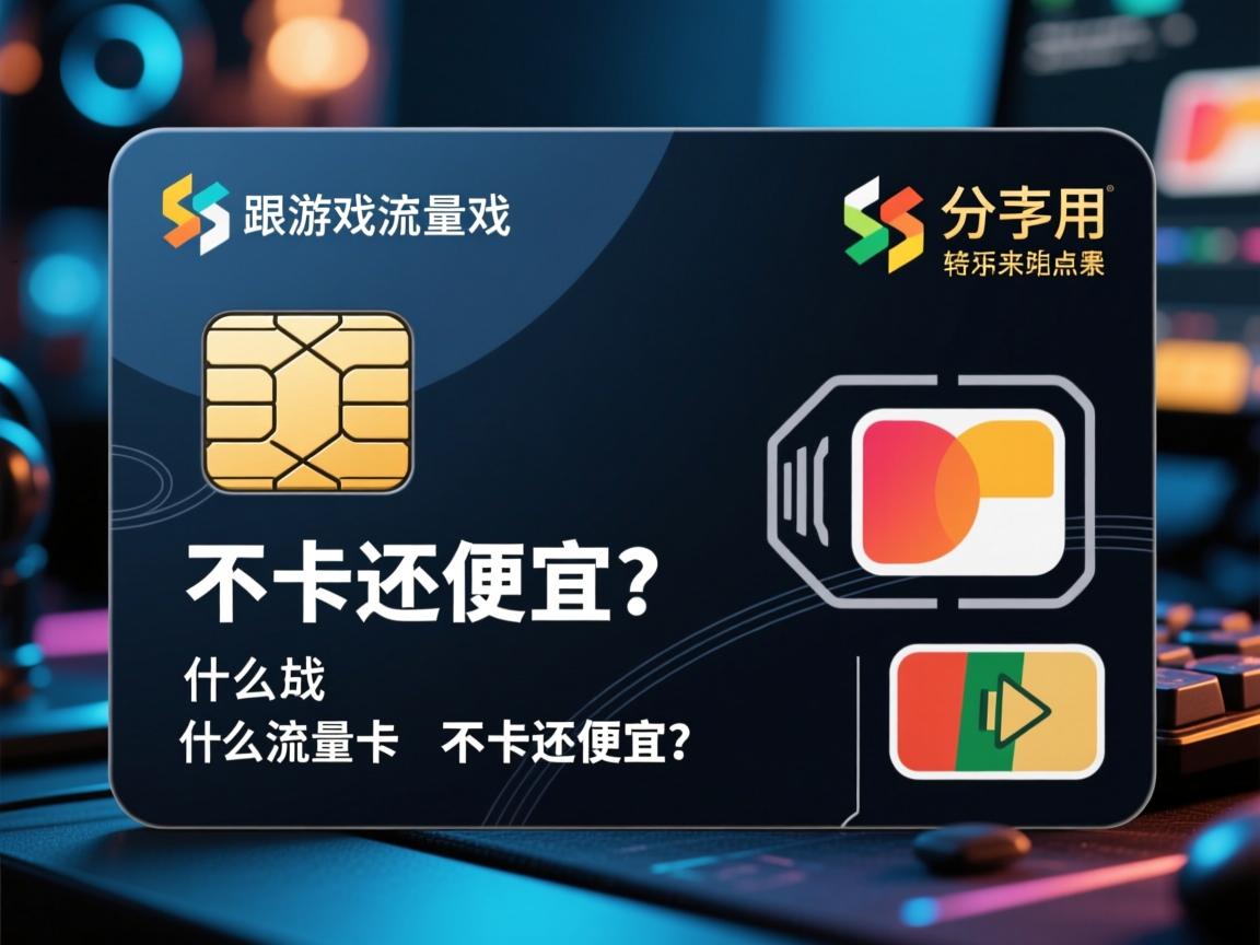 玩游戏用什么流量卡不卡还便宜？