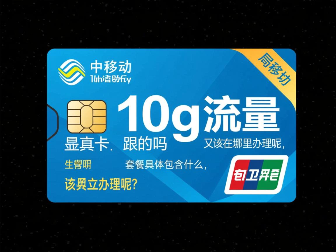 移动10g流量卡是真的吗，套餐具体包含什么，又该去哪里办理呢？