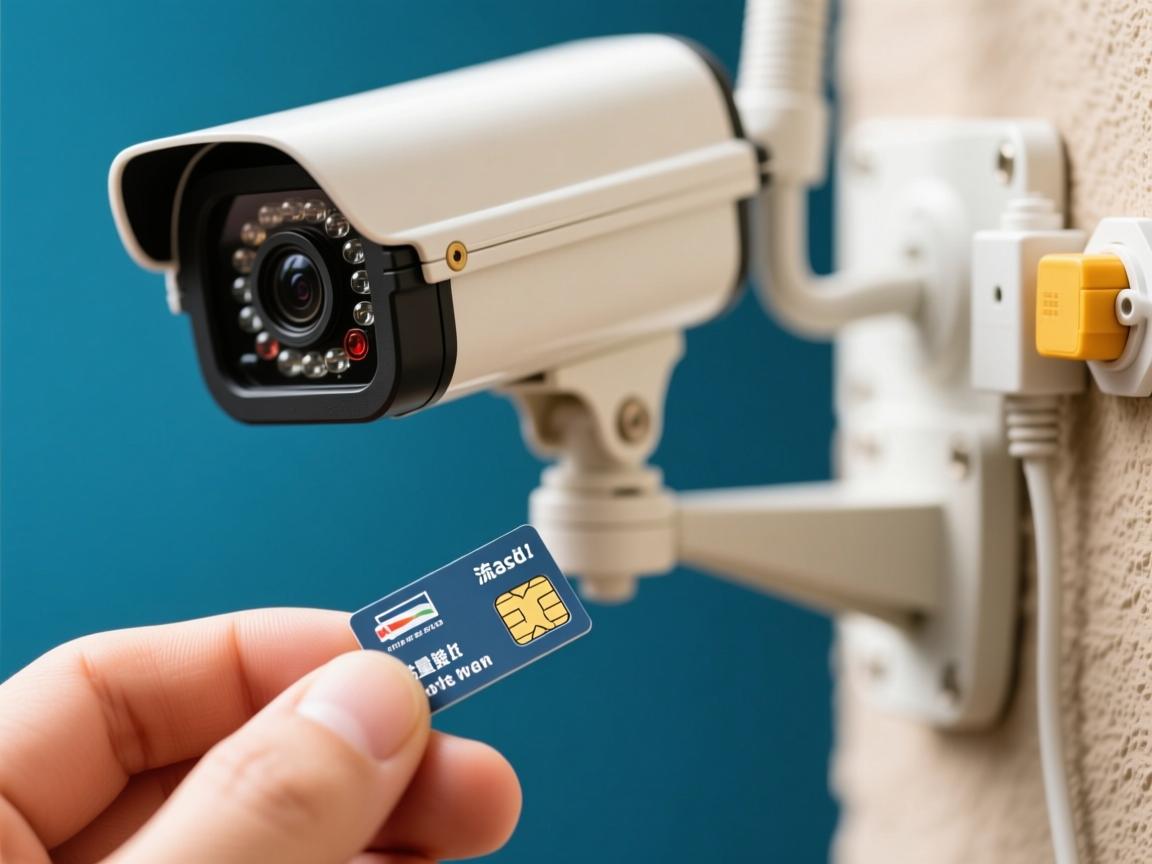 监控摄像头能直接插流量卡工作吗？