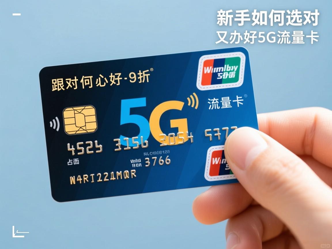 新手如何选对又办好5G流量卡