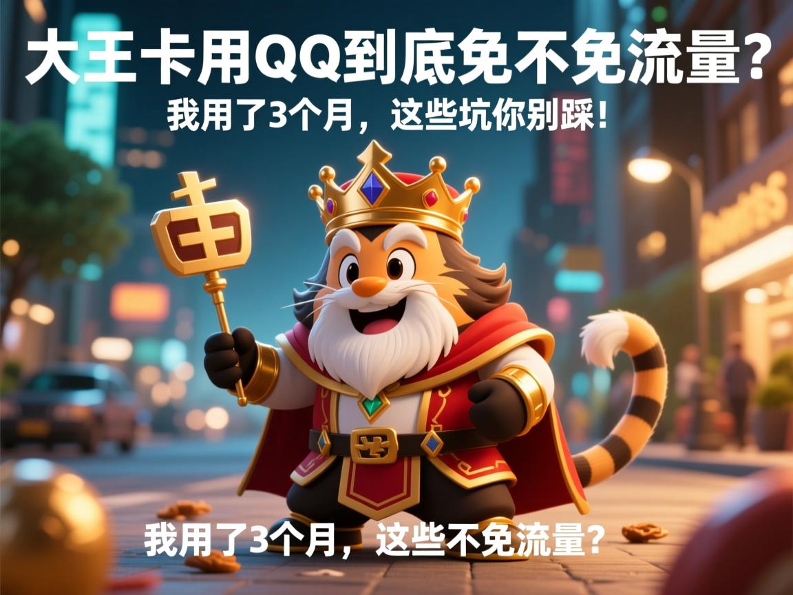 大王卡用QQ到底免不免流量？我用了3个月，这些坑你别踩！